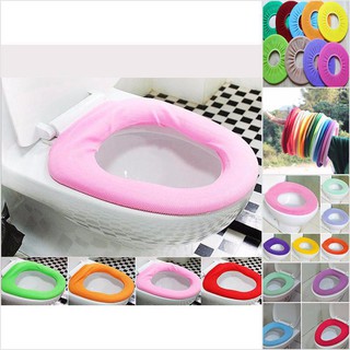【fors•GTH】1Pc Soft Washable Toilet Seat Pad Lid Top Cover Closestool Bathroom