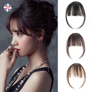 Women Beauty Mini Fake Hair Clip Air Bangs Wig Thin Translucent Trace Invisible Bangs Hair Extension Clip YIEAZZ