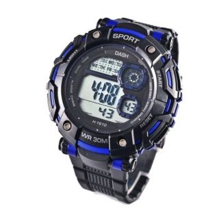 digital watch sport unisex water resistant rubber (3)