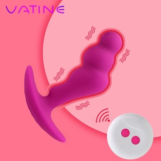 O9ZZ VATINE Anus Prostate Massager Vibrating Anal Plug G Spot Vibrator Sex Toys Wireless Remote Cont