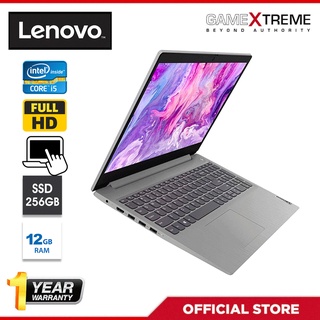 Lenovo Ideapad 3 15.6" FHD Touch Screen Laptop - Intel Core i5 11th Gen, 12GB RAM, 256GB SSD - Grey