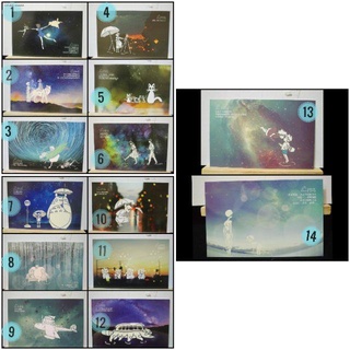 gift♟﹊Studio Ghibli Anime postcard Kiki's delivery service totoro. 2 Hayao miyazaki creative