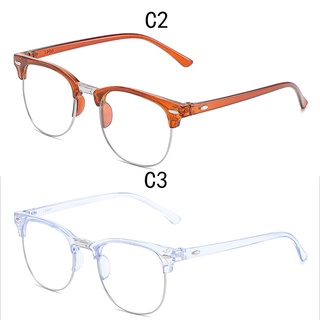 Unisex Vintage Anti Radiation Eyeglass Anti-blue and Anti-fatigue Glasses Replaceable Lens (8)