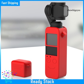 【Ready Stock】DiGi--Dustproof Anti-falling Silicone Camera Protective Case Cover for DJI OSMO Pocket