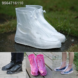 Waterproof Slip Rain Shoes Cover Reusable Boots Flat Overshoes Covers Resistant