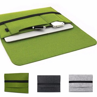 11” 13” 15”Wool Felt Notebook Laptop Sleeve Bag Case For Macbook Air/Pro/Retina