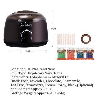 Wax warmer for hair removal Salon Wax Heater / Beans and Stick (2)