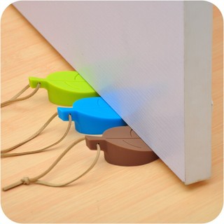 Leaves Shaped Silicone Door Stopper Children's Anti-pinch Se