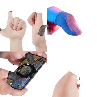 【Spike】❃✥♦finger joystick✻№Asseenontv #1 Pair (2pcs) Gamers Sweatproof Gloves Mobile Finger Sleeve T