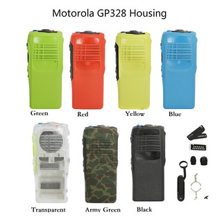 New Housing Replacement for Two Way Radio Motorola GP328 340 Full set with Lable Knobs