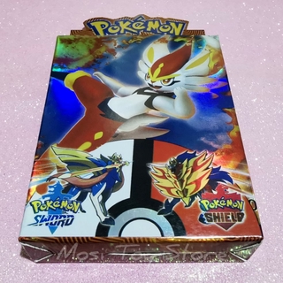 New Vmax card Pokemon Trading Card Game 9 style different box pokemon shield & sword