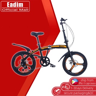 20 Inch Double Disc Brake Folding Bicycle Roadmountain Bike City Variable Speed Foldable Bicycle (1)