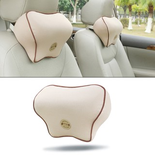 Car Seat Headrest Pad Memory Foam Drive Pillow Head Neck Rest Support Cushion