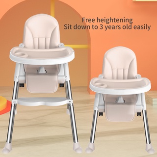 Foldable baby high chair with adjustable height and detachable legs (with 4 free wheels) (5)