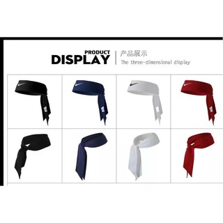 nike dri-fit sport head tie Ninja-style headband premium unisex bandana cooling spteachable printed (7)