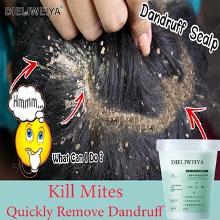 DIELIWEIYA Sea Salt Anti Dandruff Shampoo Hair Treatment Shampoo For Scalp Psoriasis Itching Scalp