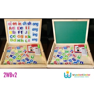Pinyin 2-sided Learning Writing Board w/ Magnetic Alphabet