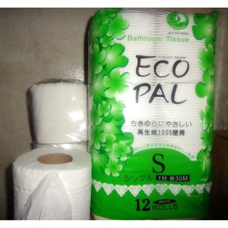 Ecopal Eco Pal Tissue Roll Bathroom Tissue 2ply 12 rolls per Pack Facial Tissue Tissue Paper