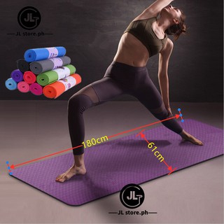 JL TPE Yoga Mat Non Slip yoga Excercise yogamat
