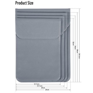 Women Bags☃㍿Fashion Ultra Thin Notebook Sleeve Envelope PU Leather Case Pouch For Apple MacBook 13" (1)