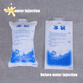 food warmer۞❡¤Reusable Gel Ice Bag Insulated Dry Cold Ice Pack for Massage Gel Cooler Bag for Food F