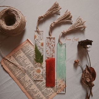 Notebooks & Papers◆﹉✸Resin Bookmarks (Aesthetic Bookmarks)
