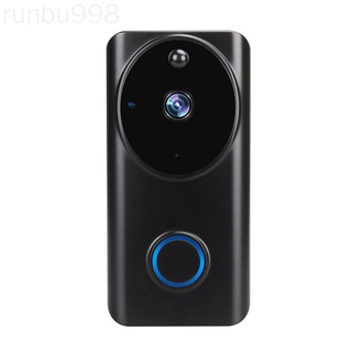 Visual Doorbell WiFi Wireless Smart Door Bell Phone Remote Video Home Alarm Door Chime runbu998 store