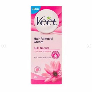 Veet Hair Removal Cream 25gram Normal Skin 100% Original Pink (1)