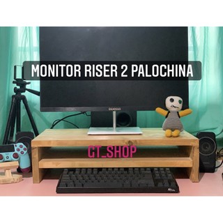 Wooden Monitor riser 2