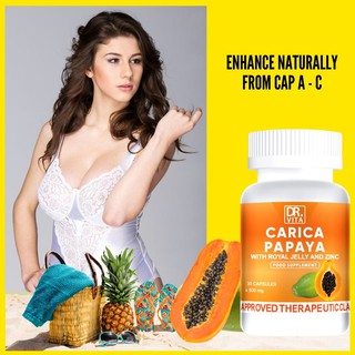 Authenntic!! Dr. Vita Carica Papaya with Royal Jelly and Zinc