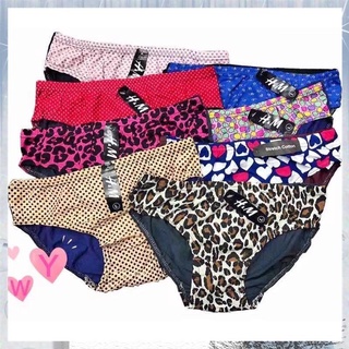 【Available】COD Printed Panties for Women(12pcs S-M-L-XL