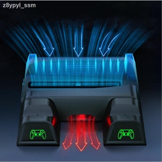 Electronic games✒▬✟PS5 game console multifunctional cooling fan base PS5 handle dual charge PS5 disc