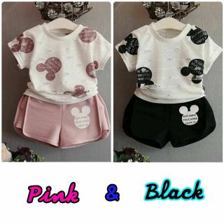 Kiddies Fashionable terno （top and short）