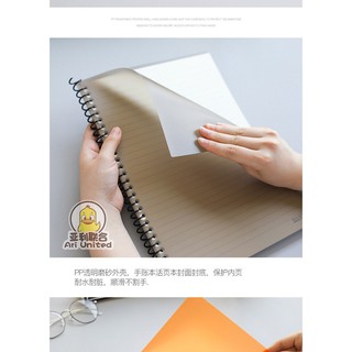 color paper¤✆Yingming Caotang PVC binding cover porous puncher 30 holes A4 26 B5 color matte 20 loos (7)