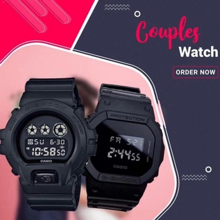 Men Watches☬❇[Maii] Buy 1 Take 1 - Casio DW6900 + DW5600 couple watch rubber waterproof sport watch