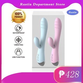 Rechargeable Vibrator Dildo Clitoris Stimulator Multi Speed Dual Vibrator Sex Toys For Women