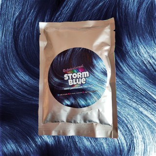 Storm Blue Technicolor Hair Semi Permanent 80ml (1)