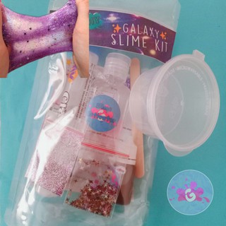 ✷Galaxy Slime✷ Cute Slime Kit DIY Galaxy Slime Party Giveaways Loot Bags Filler And More