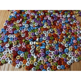 Letter Beads A-Z 6mm