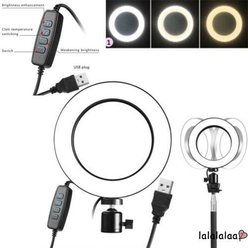 AAL-LED Ring Light 3 Modes 5500K Lamp Photography Camera (4)