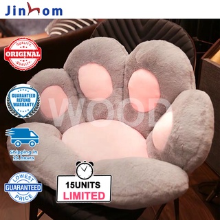 Warm Seat Pillow Office Seat Chair Cushion Cozy For Home Multi-fonction Cute Cat Paw Shape Lazy Sofa
