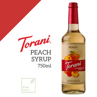 TORANI PEACH Puremade Syrup