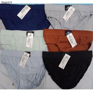 underwear12pcs/6pcs lacoste brief mens underwear cotton