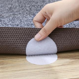 【FOREVER】5pcs No Trace Double-sided Fixed Velcro Sheets Tablecloth Sofa Carpet Anti-skid Holder