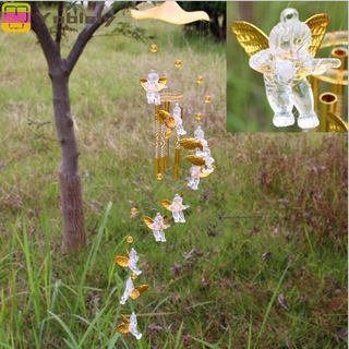 [Yoblely]Angel Cupid Creative Bell Wind Chimes Home Yard Garden Hanging Home Decor