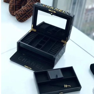 【Layla’s Factory】VIP Gift Black Gold Series Make-up Box Jewelry Box