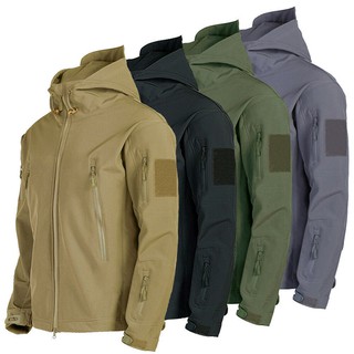 COD Waterproof Winter Mens Outdoor Jacket Tactical Coat Soft Shell Military Jackets