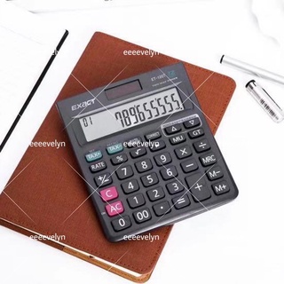 Electronic calculator 12 digits big display/button,solar/battery,office supplies,ET-120T