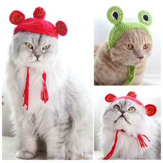 Pet HatsCute Cat Crossdressing Hat Pet Cat Headgear Cute Dog Hat Cat Cat Christmas Hat Headwear Dres
