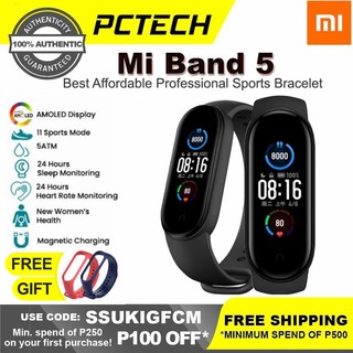 Xiaomi Mi Band 5 Fitness Tracker AMOLED 5ATM Bluetooth Version 5.0 AI Voice Assistant Smart watch